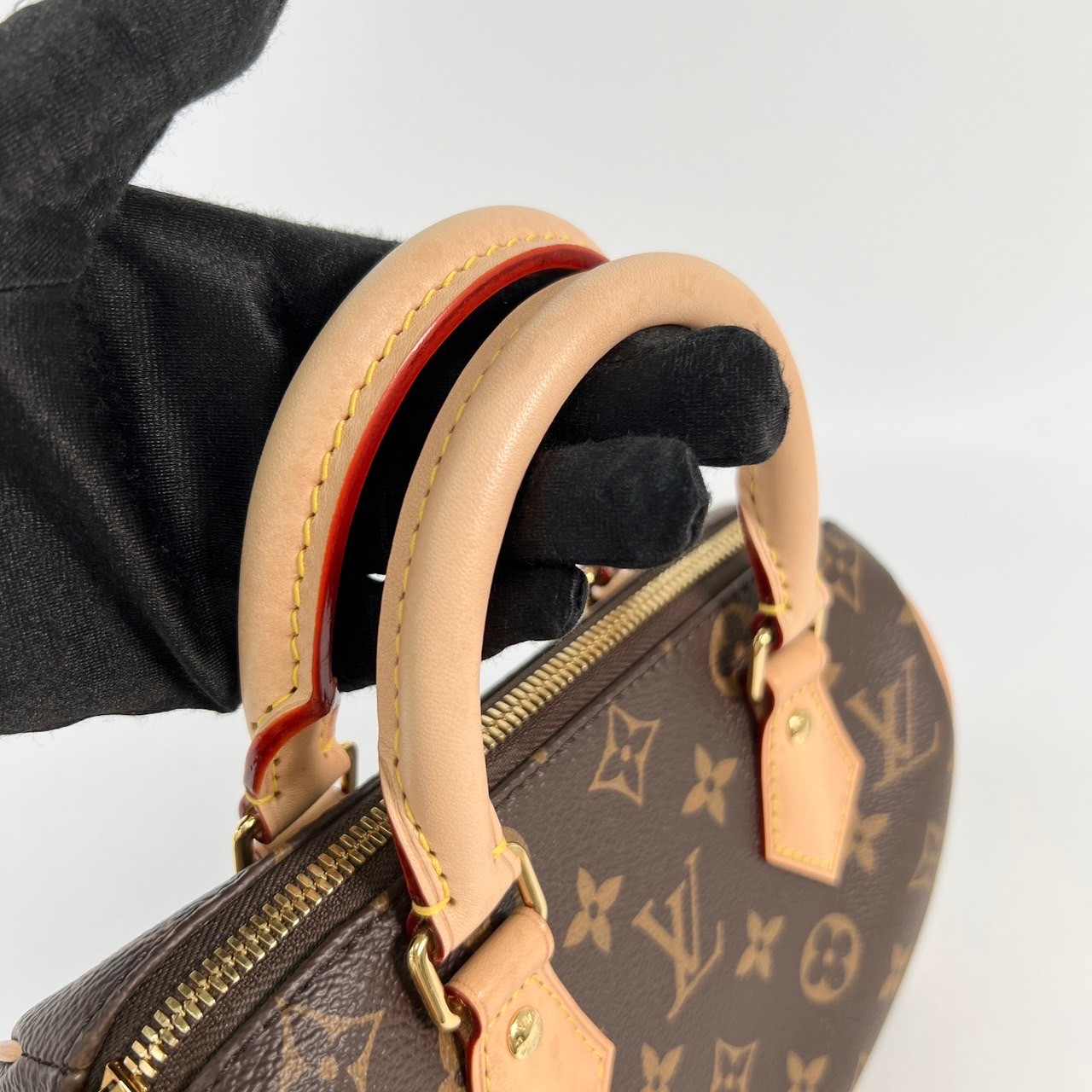 路易威登 LOUIS VUITTON Speedy Bandoulière 20 米色 帆布 手提 斜背 波士頓包 M46222 晶片款  原廠盒子/防塵袋/背帶/台灣購買證明/鎖組