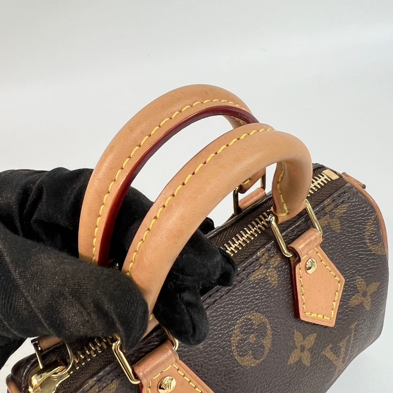 路易威登 LOUIS VUITTON Nano Speedy 原花 手提 肩背包 M81085 原花NANO SPEEDY 原廠盒子/防塵袋/購買證明