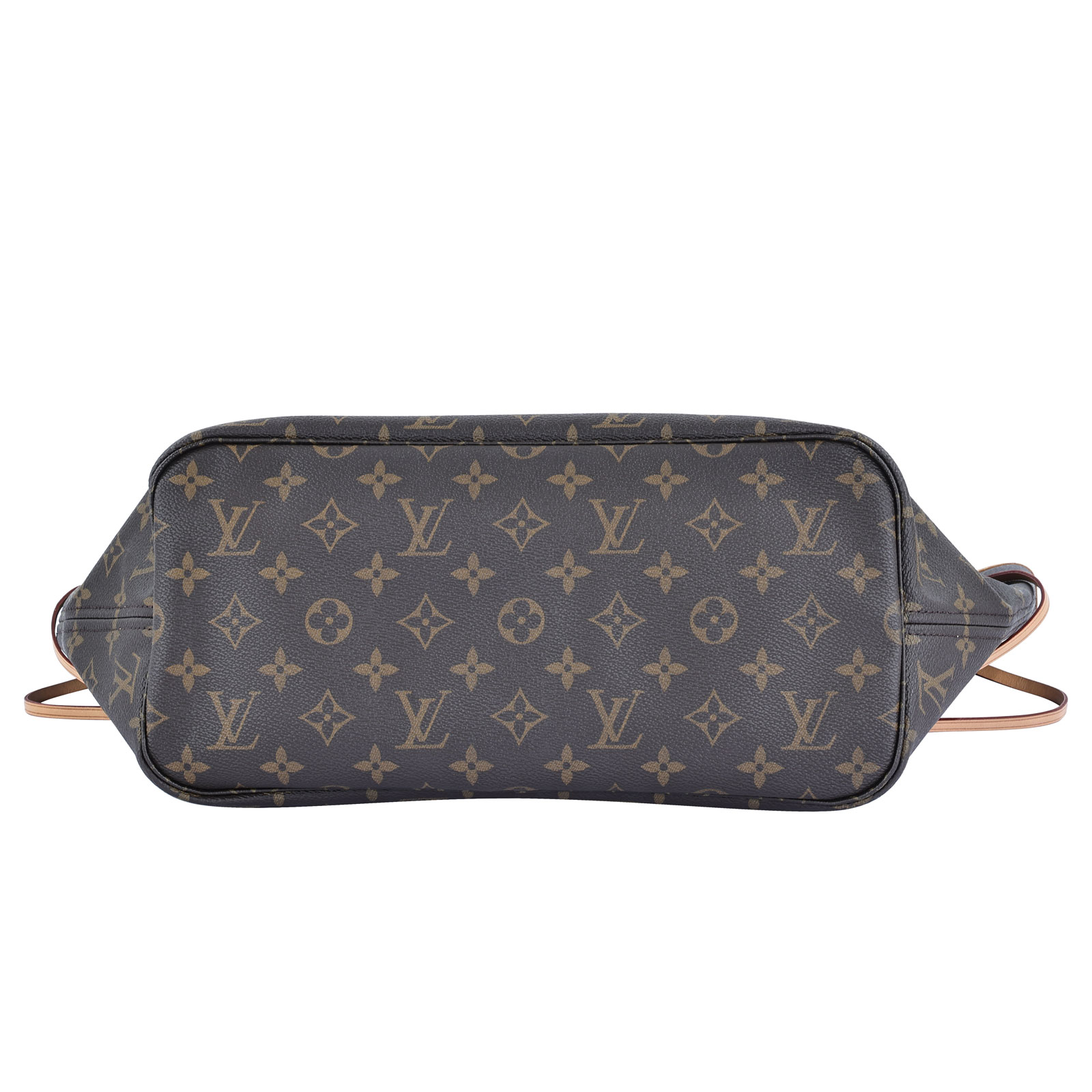 路易威登 LOUIS VUITTON Neverfull MM  經典帆布 肩背 購物袋 紅玫米黃雙色內襯 M46975 晶片款 原花NEVERFULL 防塵袋