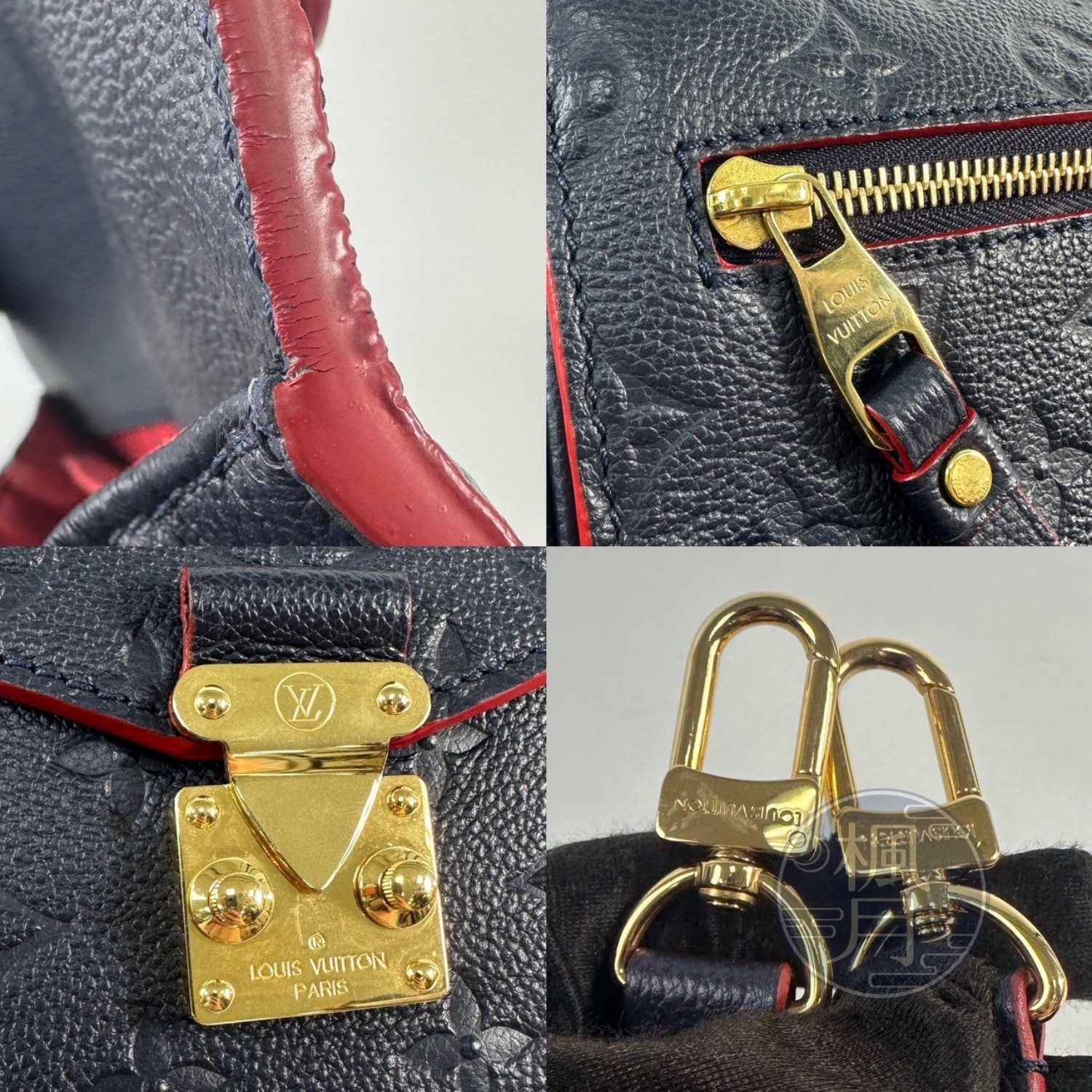 路易威登 LOUIS VUITTON Pochette Metis 金釦 郵差包  M44071 深藍POCHETTE MÉTIS郵差包 背帶