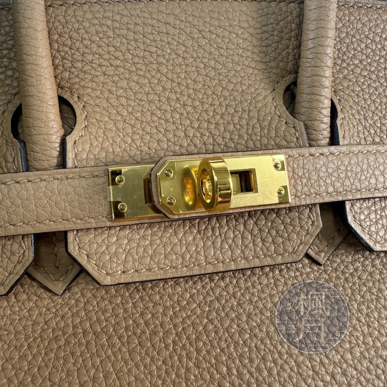 愛馬仕 Hermès Birkin Bag 柏金包 25 BK25 H041344/U刻 奶茶色BIRKIN25 0M 原廠盒子/防塵袋/鎖組