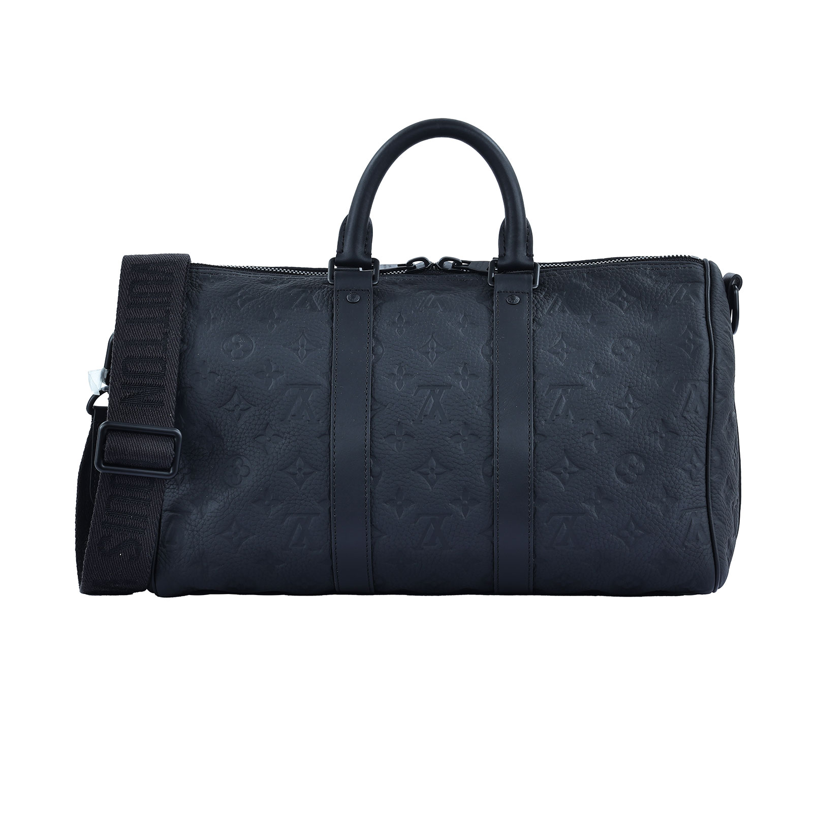 路易威登 LOUIS VUITTON Keepall Bandoulière 35 經典壓紋牛皮 手提 肩背 波士頓包 M22765 晶片款  防塵袋/背帶