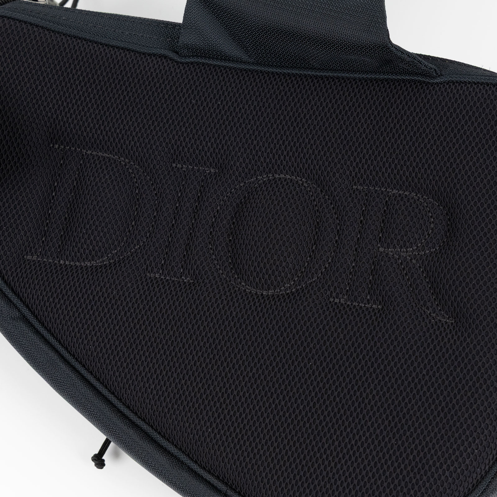 迪奧 CHRISTIAN DIOR Saddle 馬鞍包 手提 肩背包 1ADPO111MRN 黑尼龍馬鞍包 原廠盒子/防塵袋/購買證明影本