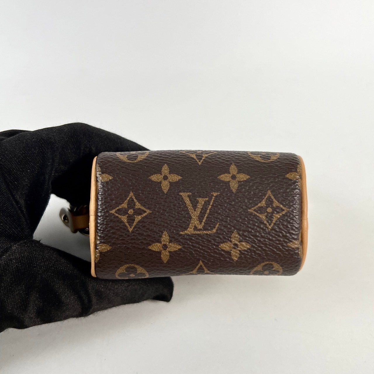 路易威登 LOUIS VUITTON Speedy Monogram 手袋吊飾 M00544 晶片款 　原花SPEEDY吊飾 原廠盒子/防塵袋/台灣購買證明