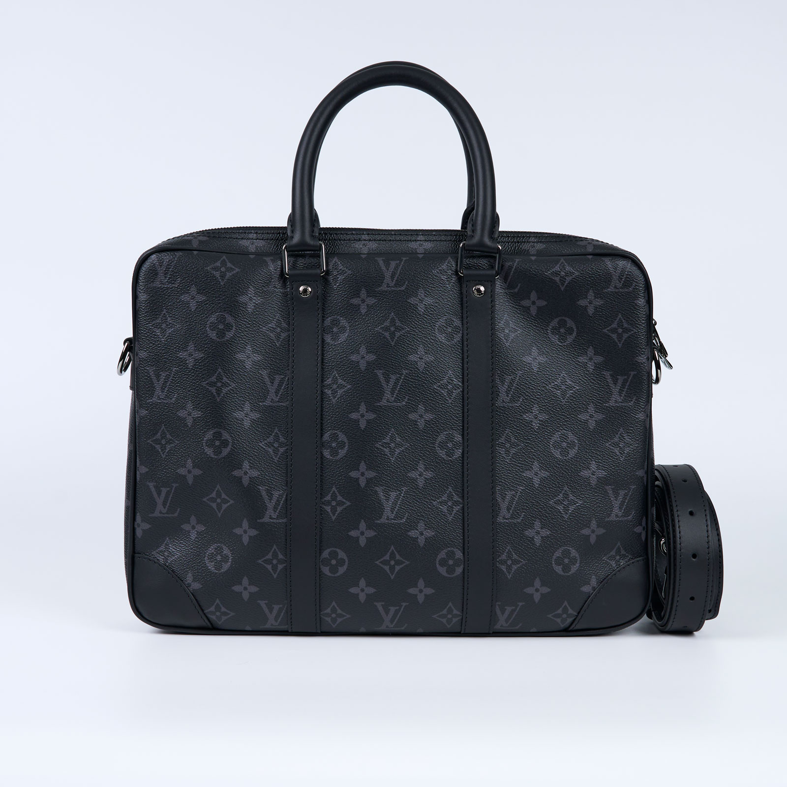 路易威登 LOUIS VUITTON Porte-Documents Voyage PM 公事包 M46457 晶片款  防塵袋/鎖組/原廠盒子