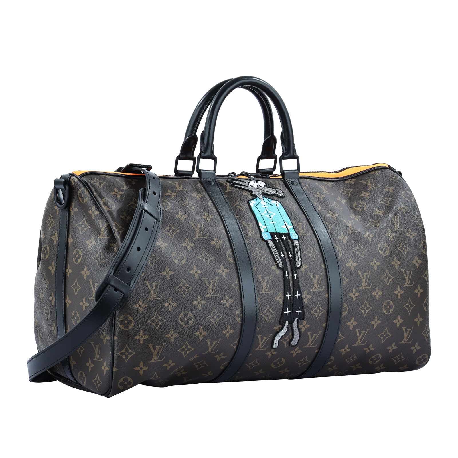 路易威登 LOUIS VUITTON Keepall Bandoulière 50 波士頓包 旅行袋 M45616  防塵袋/背帶/提帶扣/鎖組