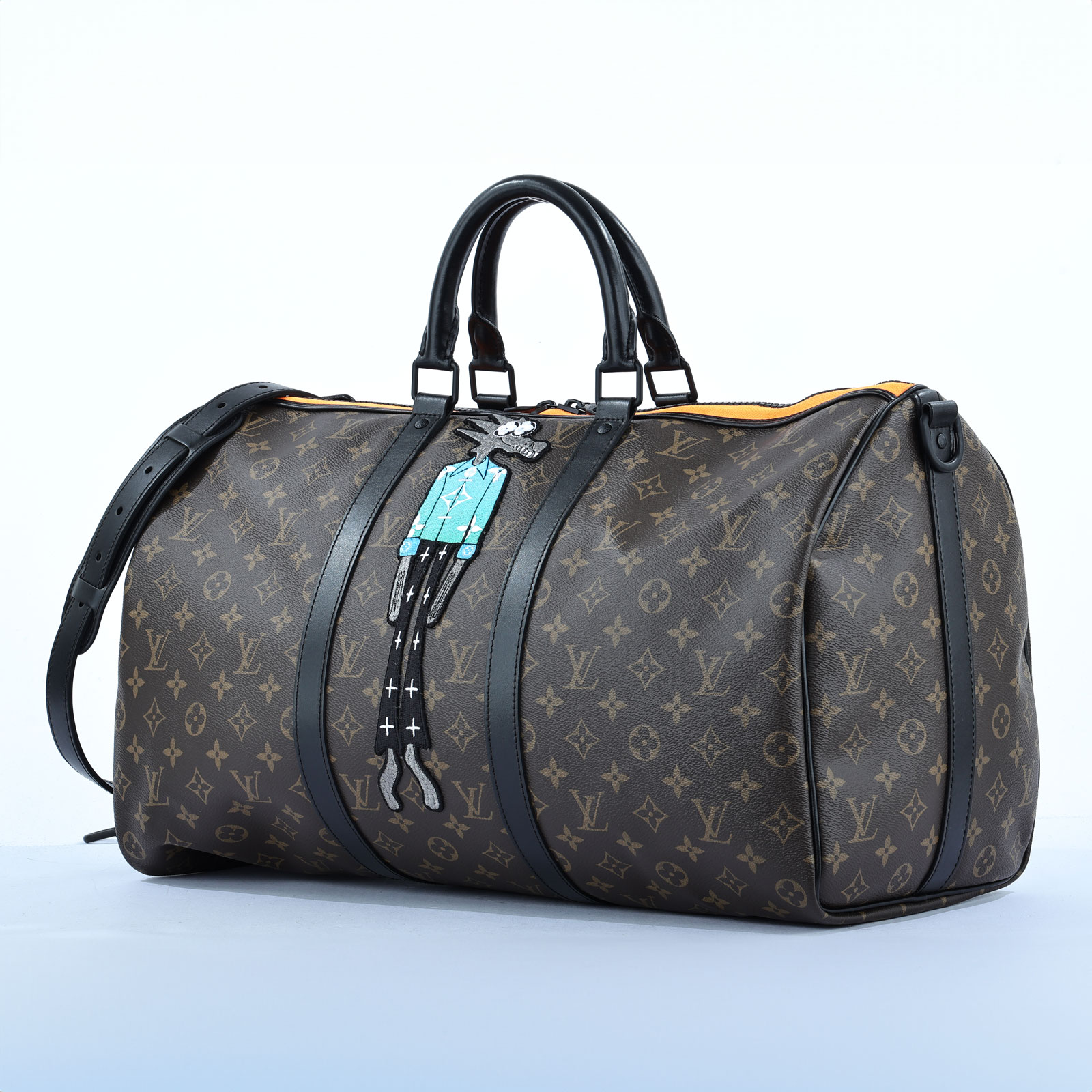 路易威登 LOUIS VUITTON Keepall Bandoulière 50 波士頓包 旅行袋 M45616  防塵袋/背帶/提帶扣/鎖組