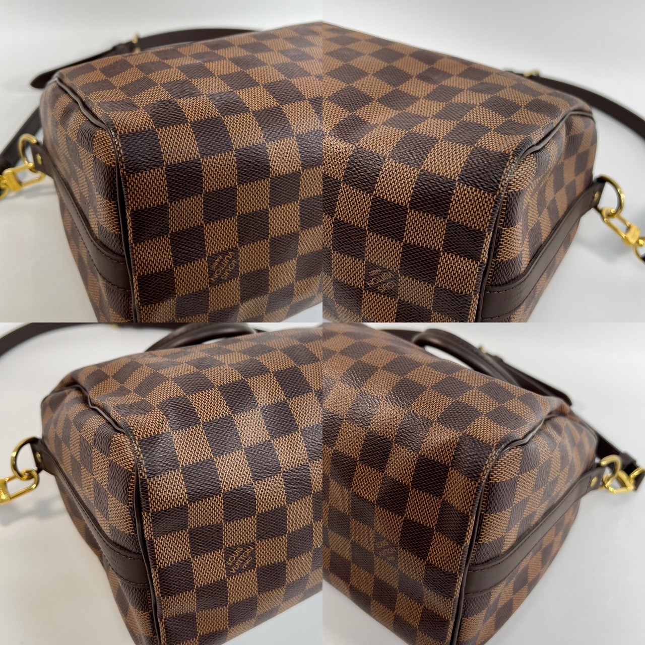 路易威登 LOUIS VUITTON Speedy Bandoulière  25 棕棋盤 手提 斜背 波士頓包 N41368  原廠盒子/防塵袋/背帶/鎖組