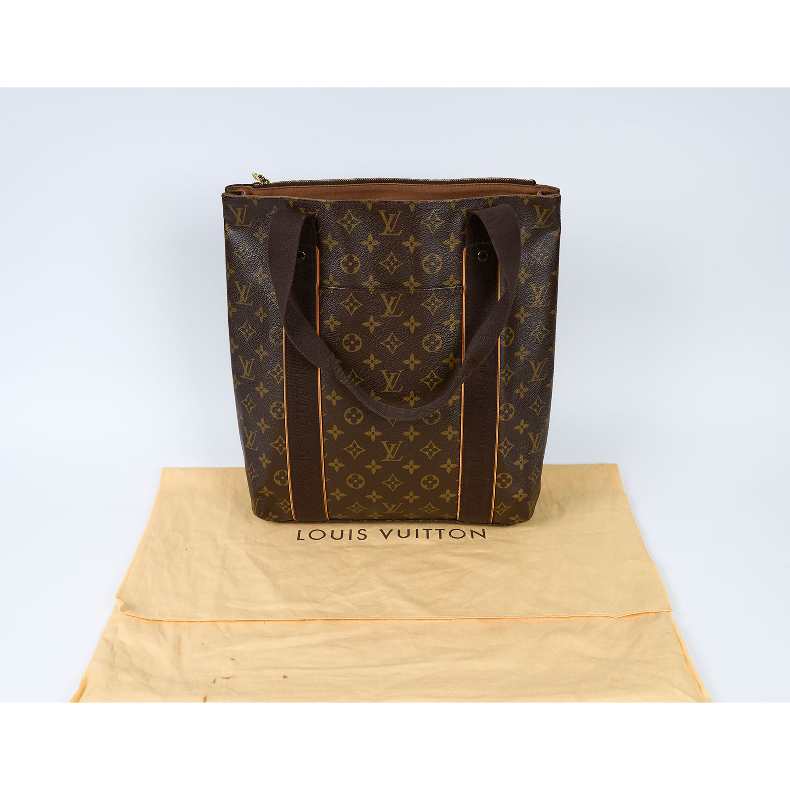 路易威登 LOUIS VUITTON Beaubourg 經典帆布 肩背 手提 托特包 M53013 原花BEAUBOURG 防塵袋