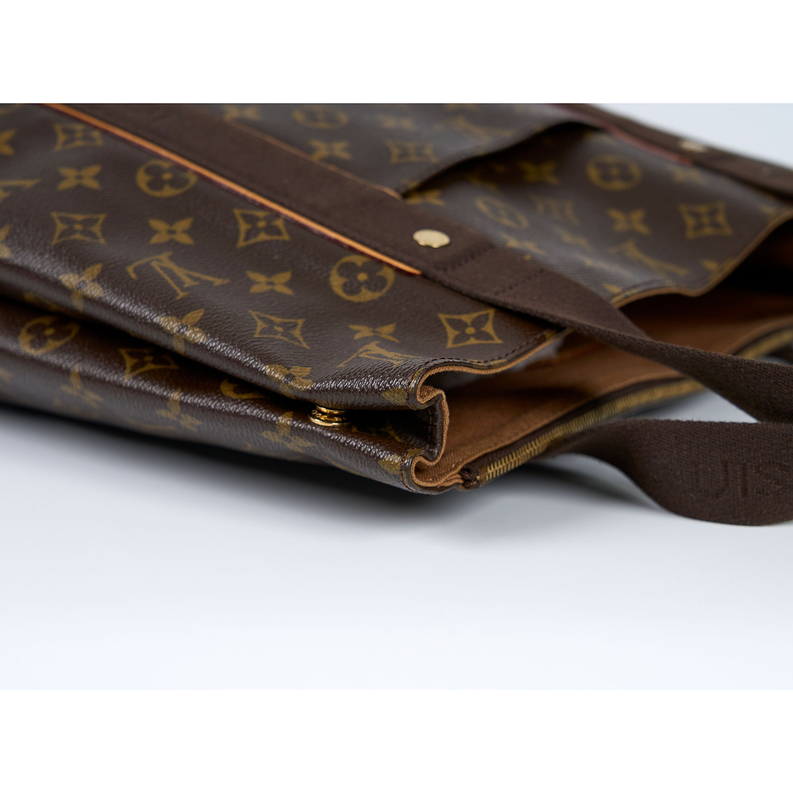 路易威登 LOUIS VUITTON Beaubourg 經典帆布 肩背 手提 托特包 M53013 原花BEAUBOURG 防塵袋