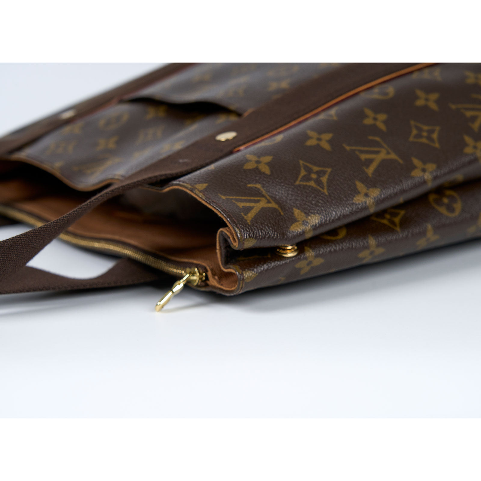 路易威登 LOUIS VUITTON Beaubourg 經典帆布 肩背 手提 托特包 M53013 原花BEAUBOURG 防塵袋