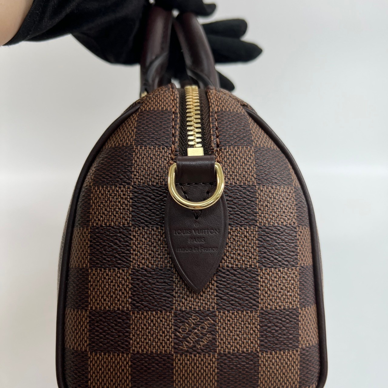 路易威登 LOUIS VUITTON Speedy Bandoulière 20 棕棋盤 手提 斜背 波士頓包 N40489 晶片款  原廠盒子/防塵袋/背帶/鎖組/購買證明 大全配