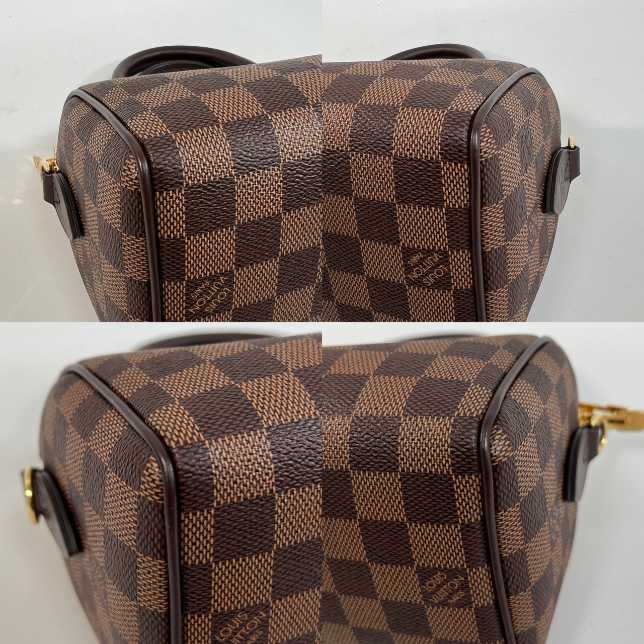 路易威登 LOUIS VUITTON Speedy Bandoulière 20 棕棋盤 手提 斜背 波士頓包 N40489 晶片款  原廠盒子/防塵袋/背帶/鎖組/購買證明 大全配