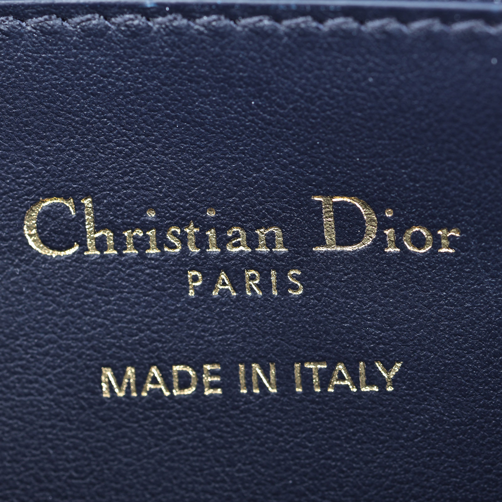 迪奧 CHRISTIAN DIOR 30 Montaigne Voyageur 錢包 長夾 S2094UTZQ 藍緹花帆布蒙田30拉鍊長夾 無附屬品