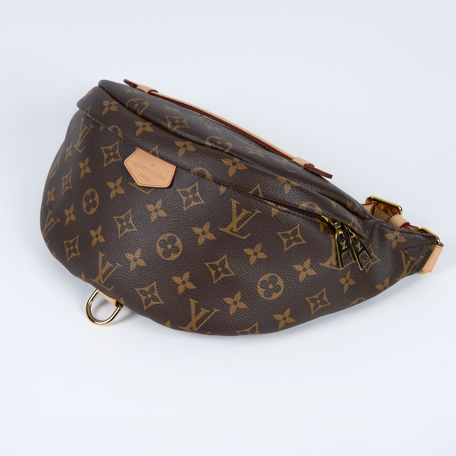 路易威登 LOUIS VUITTON Bumbag 經典帆布 腰包 斜跨包 M43644 原花腰包 無附屬品