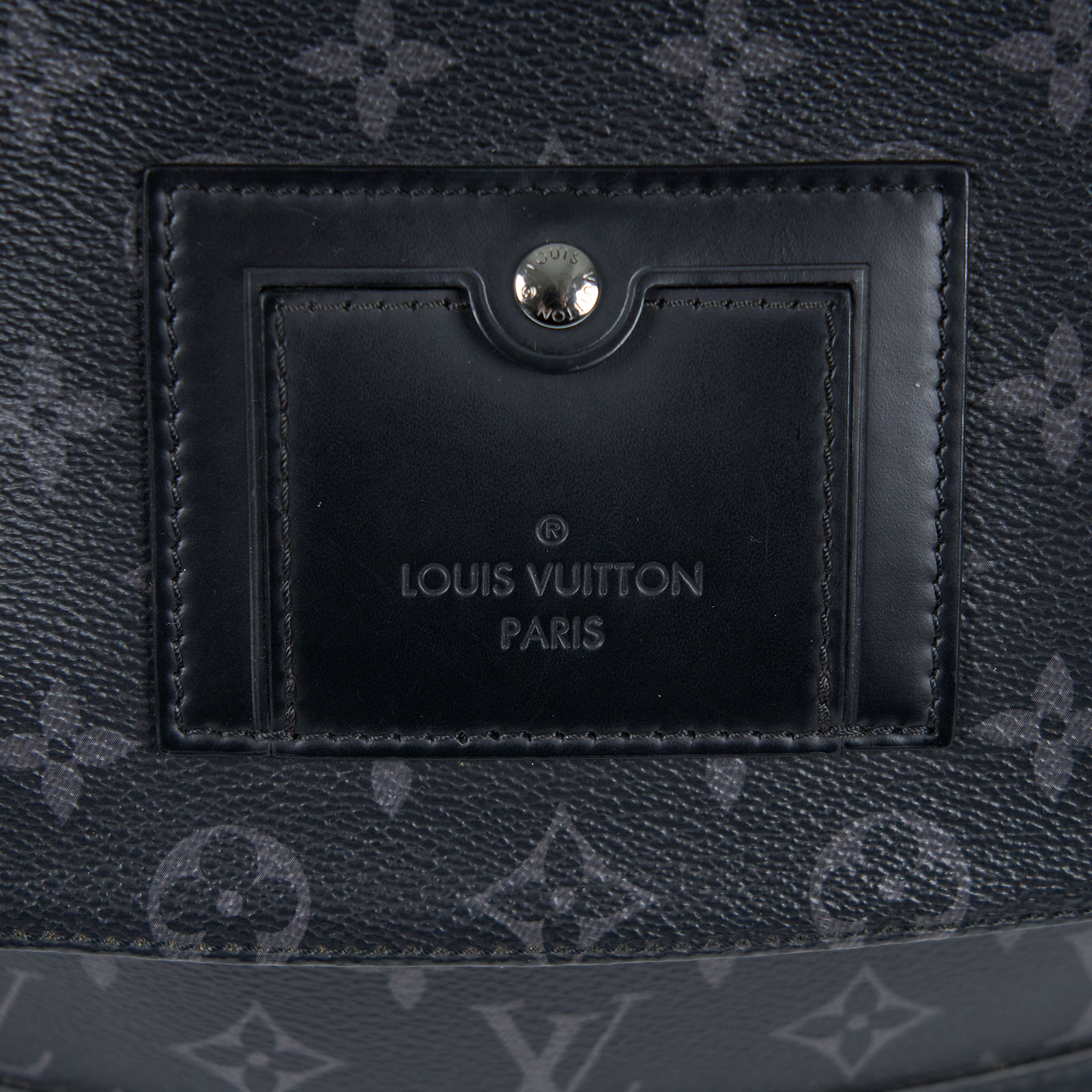 路易威登 LOUIS VUITTON Messenger PM Voyager Eclipse帆布 肩背 郵差包 黑色 M40511  防塵袋