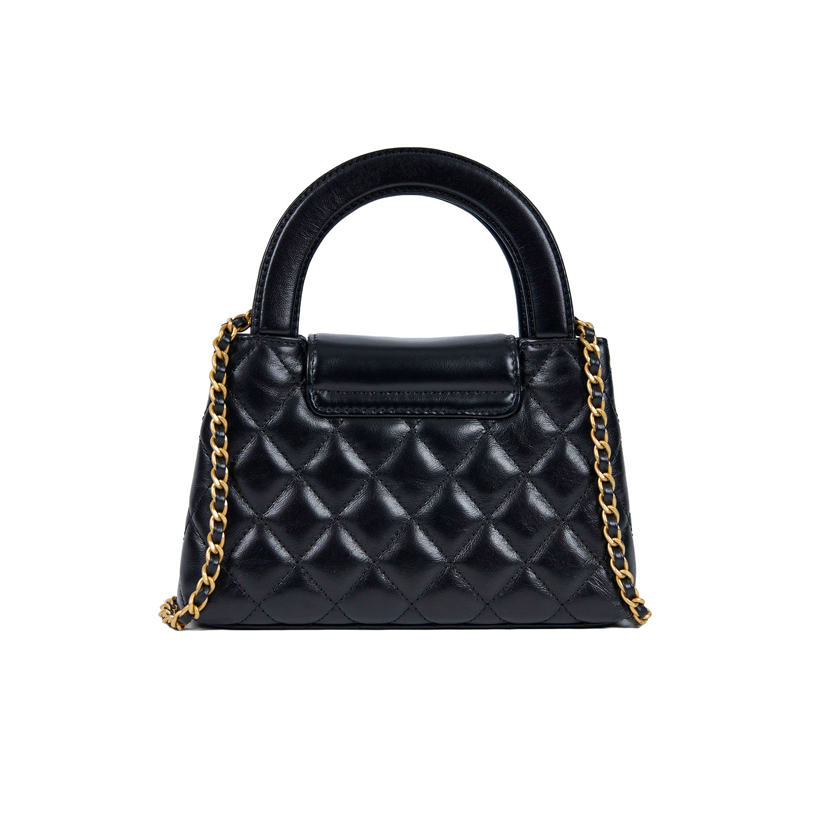 香奈兒CHANEL Kelly Nano 手提斜背包AS4416 晶片款黑SHOPPING BAG 原廠
