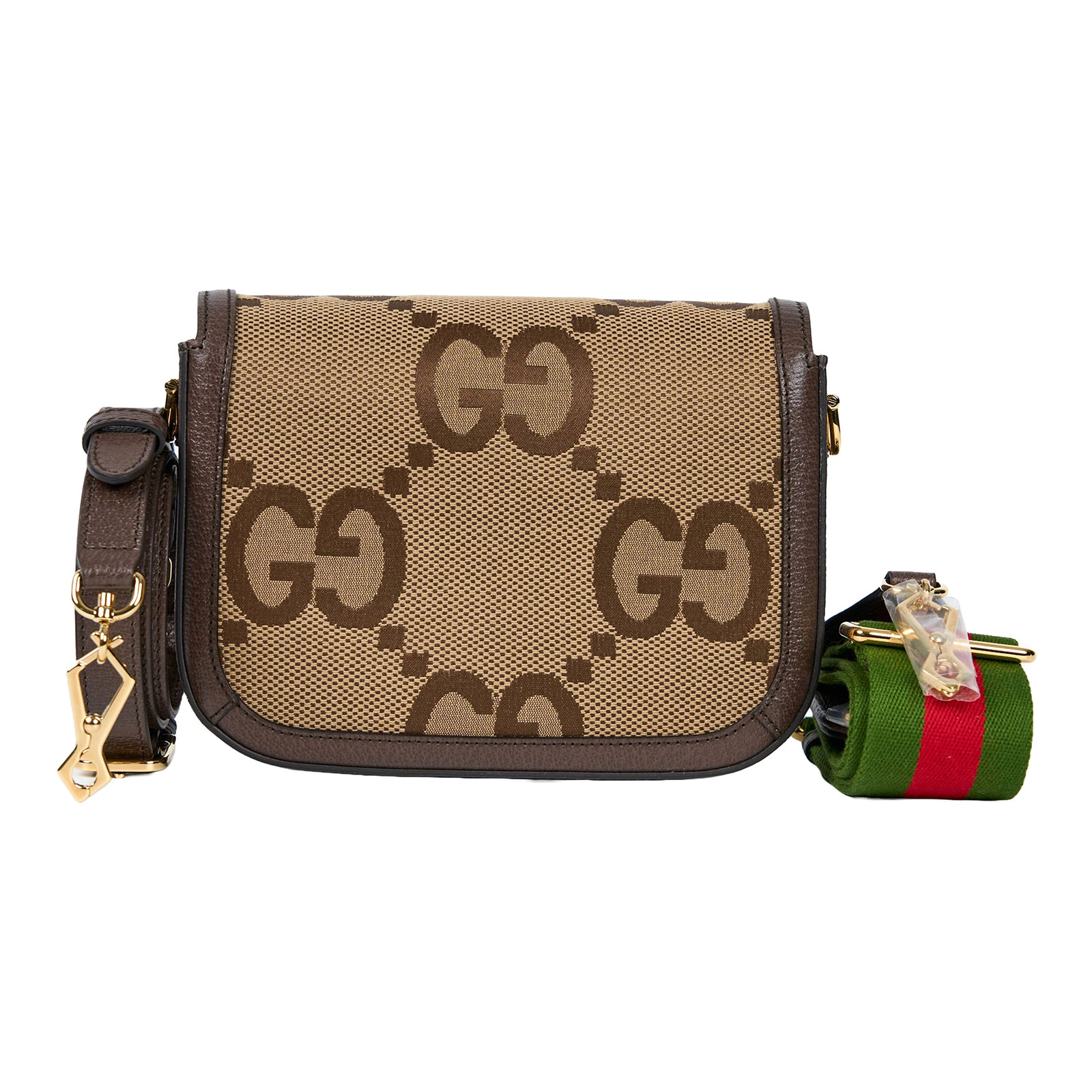 古馳 GUCCI Horsebit 1955 迷你 馬鞍包 658574 　焦糖1955 MINI 防塵袋/背帶