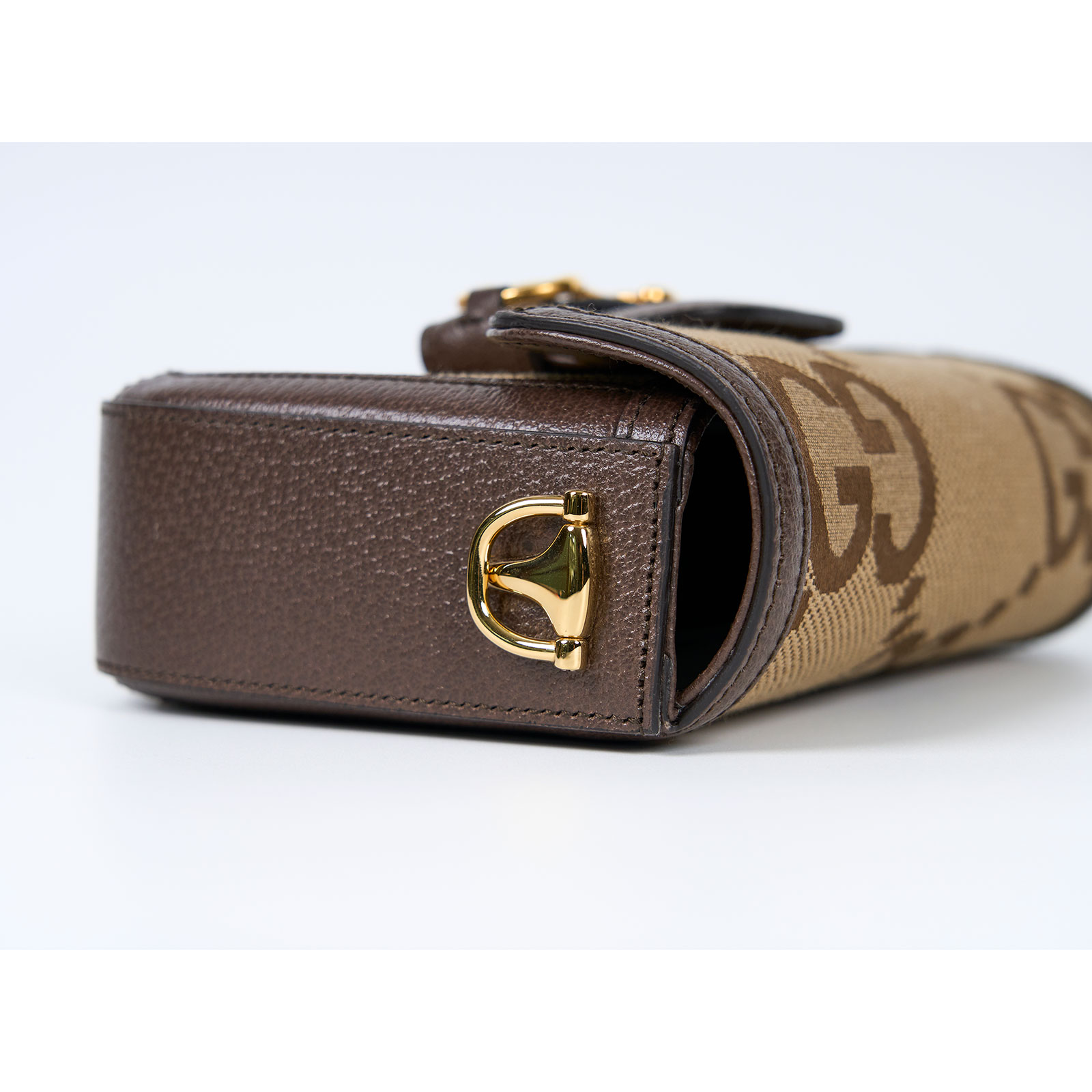 古馳 GUCCI Horsebit 1955 迷你 馬鞍包 658574 　焦糖1955 MINI 防塵袋/背帶