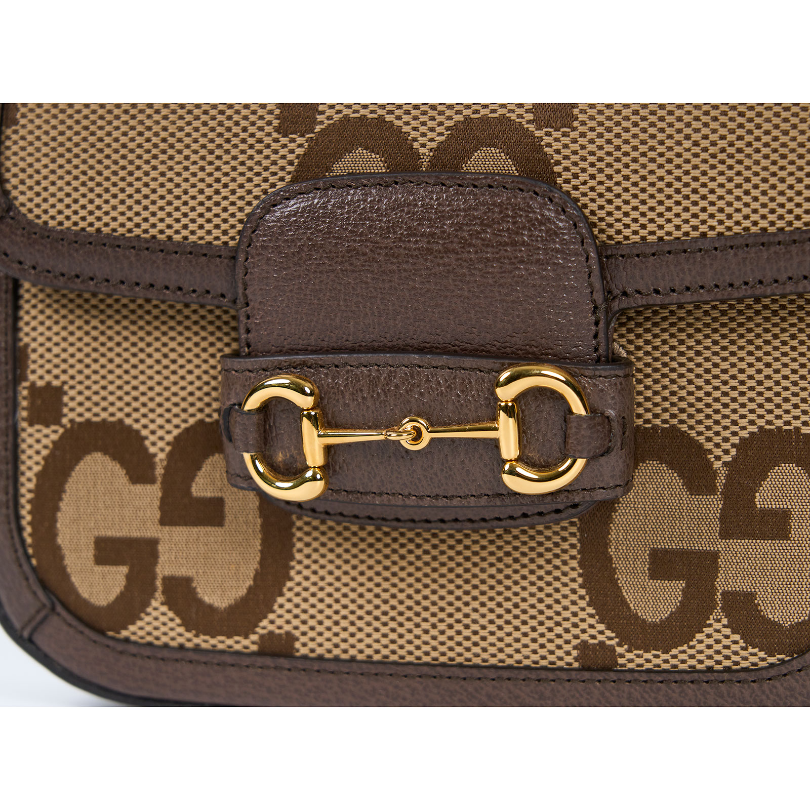 古馳 GUCCI Horsebit 1955 迷你 馬鞍包 658574 　焦糖1955 MINI 防塵袋/背帶