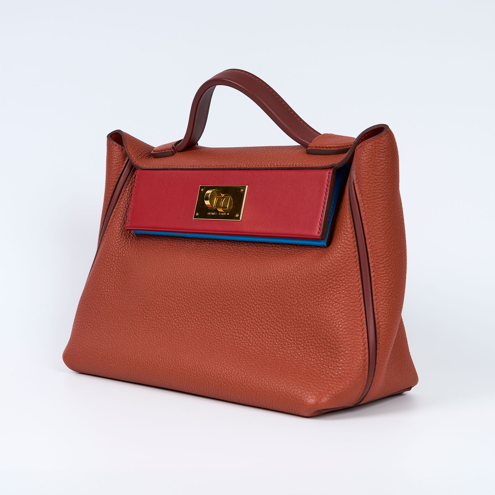 愛馬仕 Hermès 24/24 29 手提包 24/24/29 Z刻/ZH093DW  防塵袋/原廠盒子/2022台證影本/發票