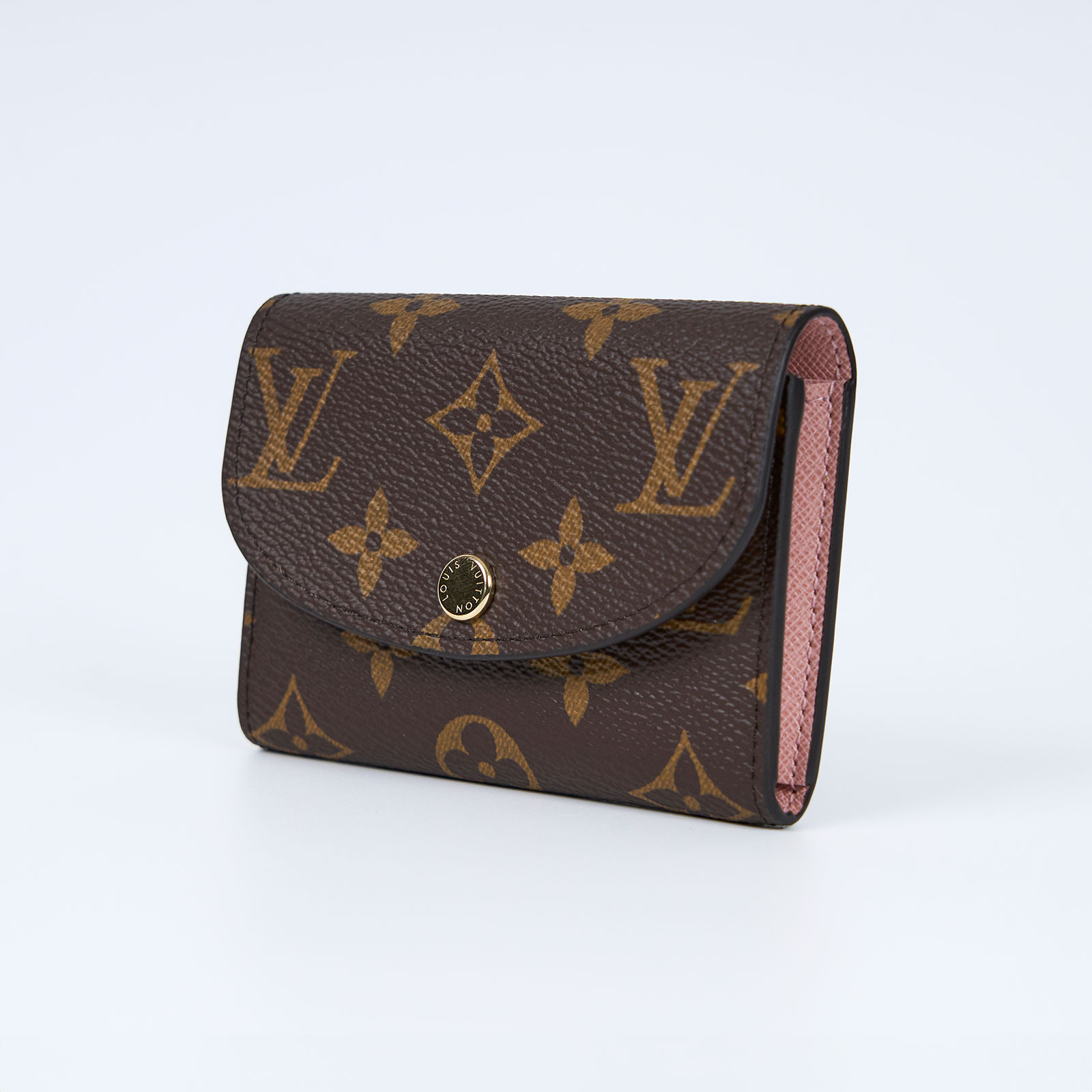 路易威登 LOUIS VUITTON Rosalie 零錢包 經典帆布 芭蕾粉色 M62361 晶片款 原花粉ROSALIE零錢包 防塵袋/原廠盒子