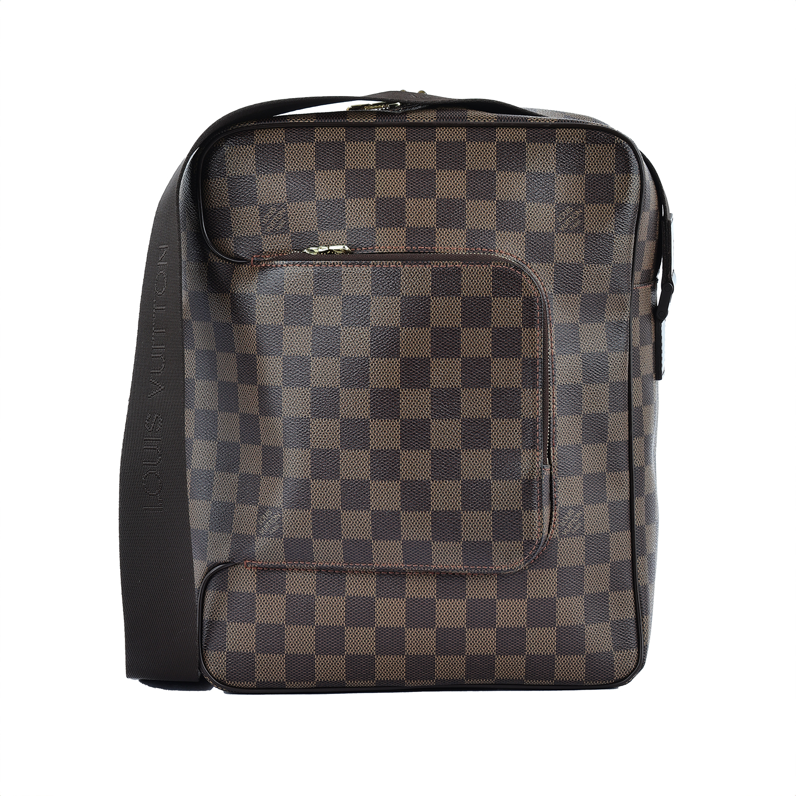 路易威登 LOUIS VUITTON Olav MM 斜背包 棋盤格 N41441 棕棋盤格OLAV MM 防塵袋