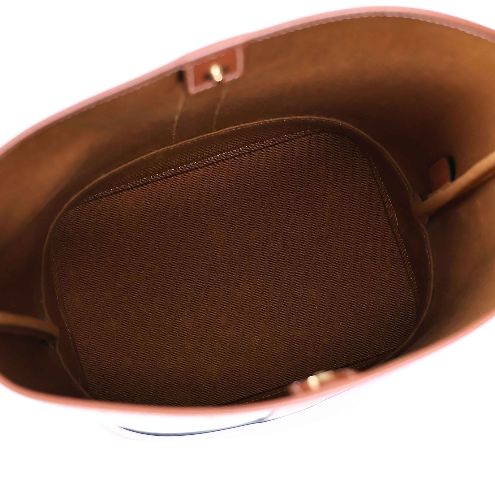 思琳 CELINE Triomphe帆布 小型 Bucket 肩背 水桶包 191442CAS ☆白老花水桶SMALL 防塵袋/購買證明