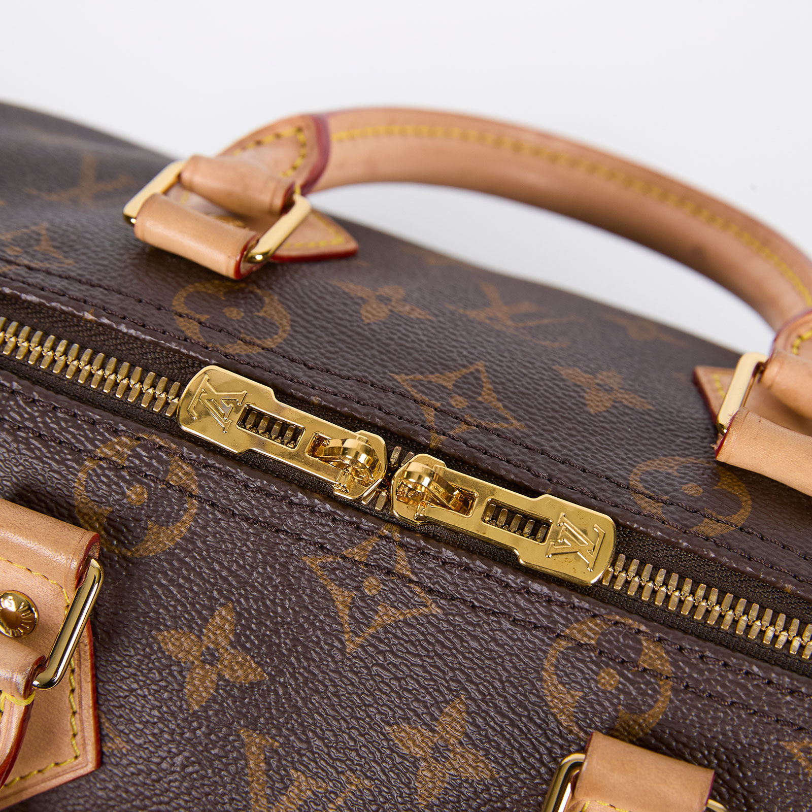路易威登 LOUIS VUITTON Speedy Bandoulière  25 經典帆布 手提 斜背 波士頓包 M41113 晶片款  防塵袋/鎖組/日本購買證明