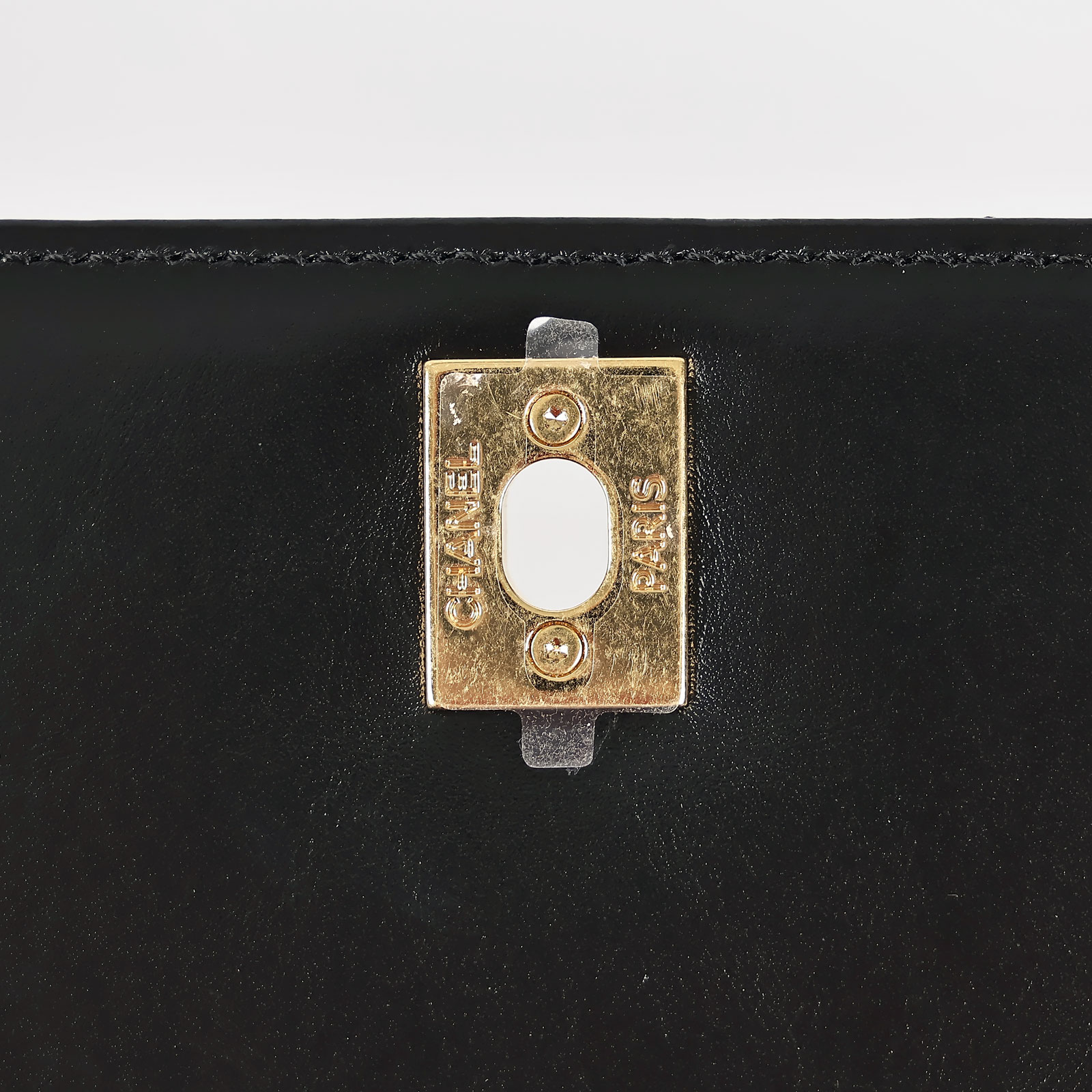 香奈兒 CHANEL Handle 24 手提 口蓋包 A92990 晶片款 黑金羊COCO HANDLE 24 原廠盒子/防塵袋/台灣購買證明