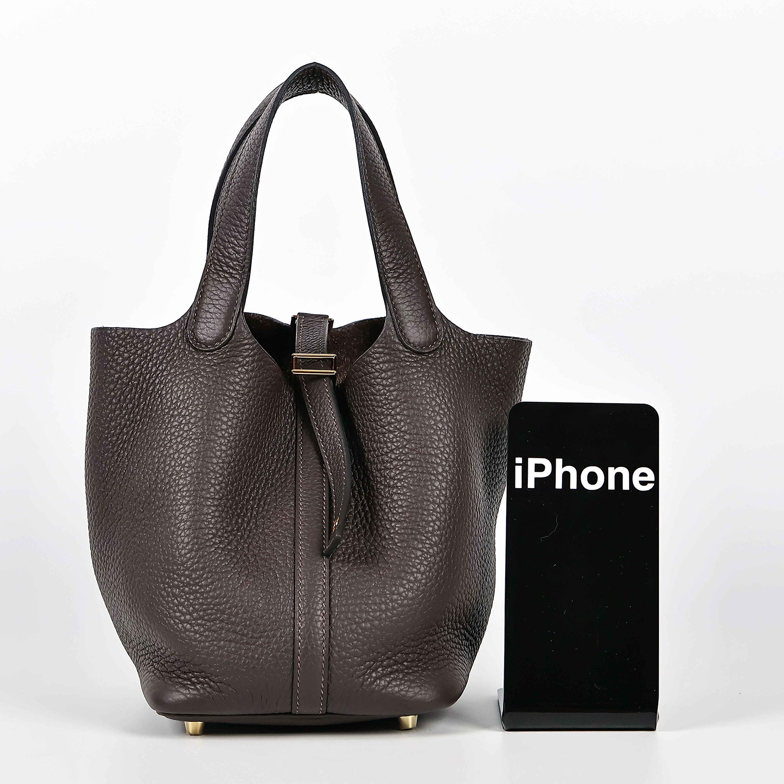 愛馬仕 Hermès Picotin Lock 18 菜籃子包 PT18 H056289/B刻  原廠盒子/防塵袋/鎖組/歐洲購買證明