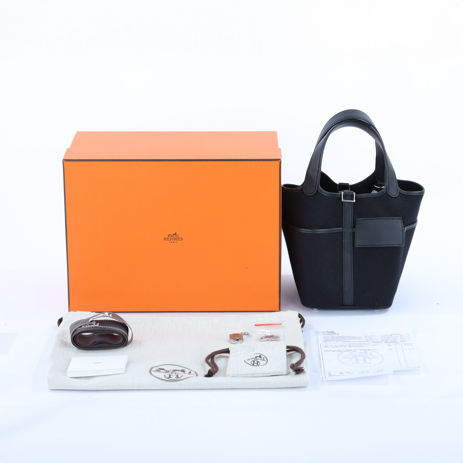 愛馬仕 Hermès Picotin Lock 18 菜籃子包 PT18 H083189/W刻  原廠盒子/防塵袋/鎖組/台灣購買證明影本