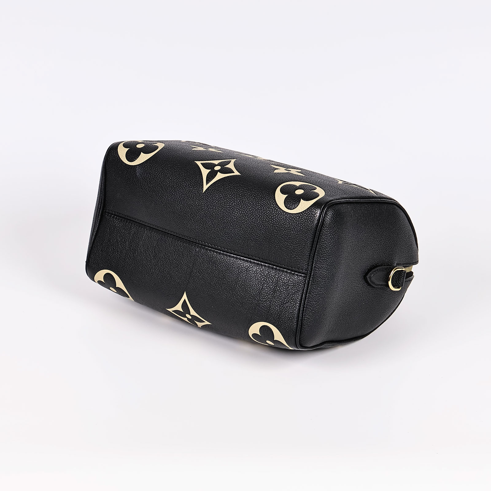 路易威登 LOUIS VUITTON Speedy Bandoulière  25 雙色 手提 斜背 波士頓包 M58947 晶片款  原廠盒子/鎖/無鑰匙/無背帶/有放置氣味