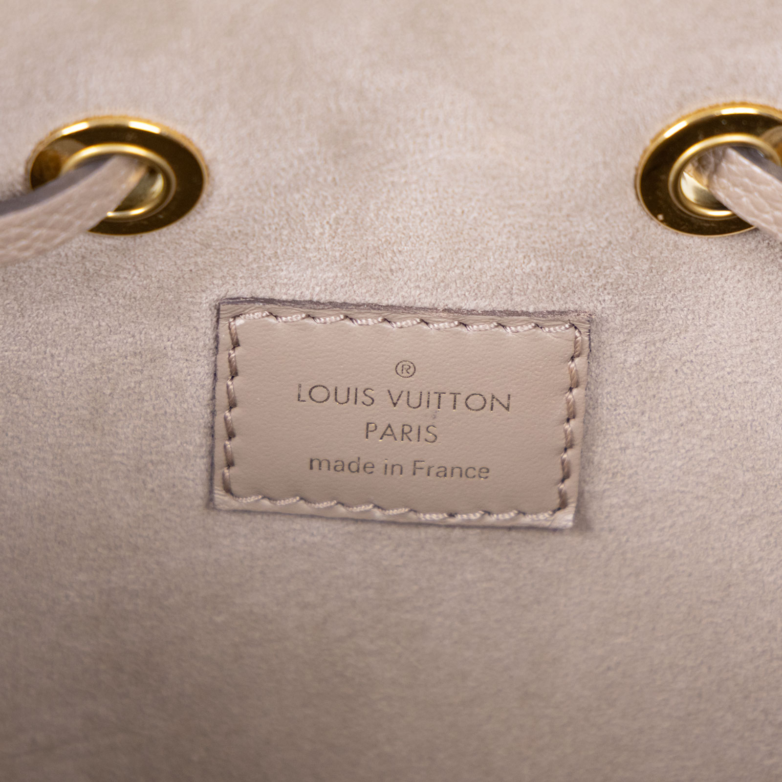 路易威登 LOUIS VUITTON NéoNoé MM 雙色 束口水桶包 M45555 晶片款 ☆斑鳩灰NEONOE MM 內袋/背帶