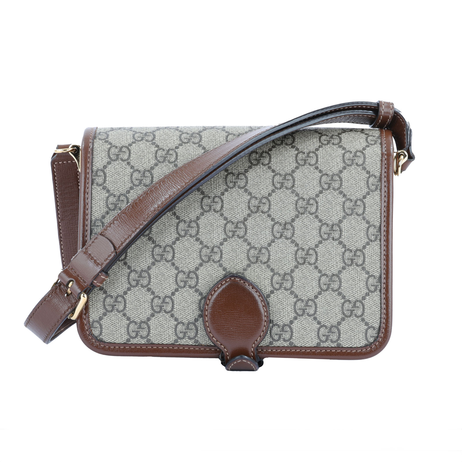 古馳 GUCCI Interlocking G 迷你 斜揹袋 671620 RETRO馬鞍包 無附屬品