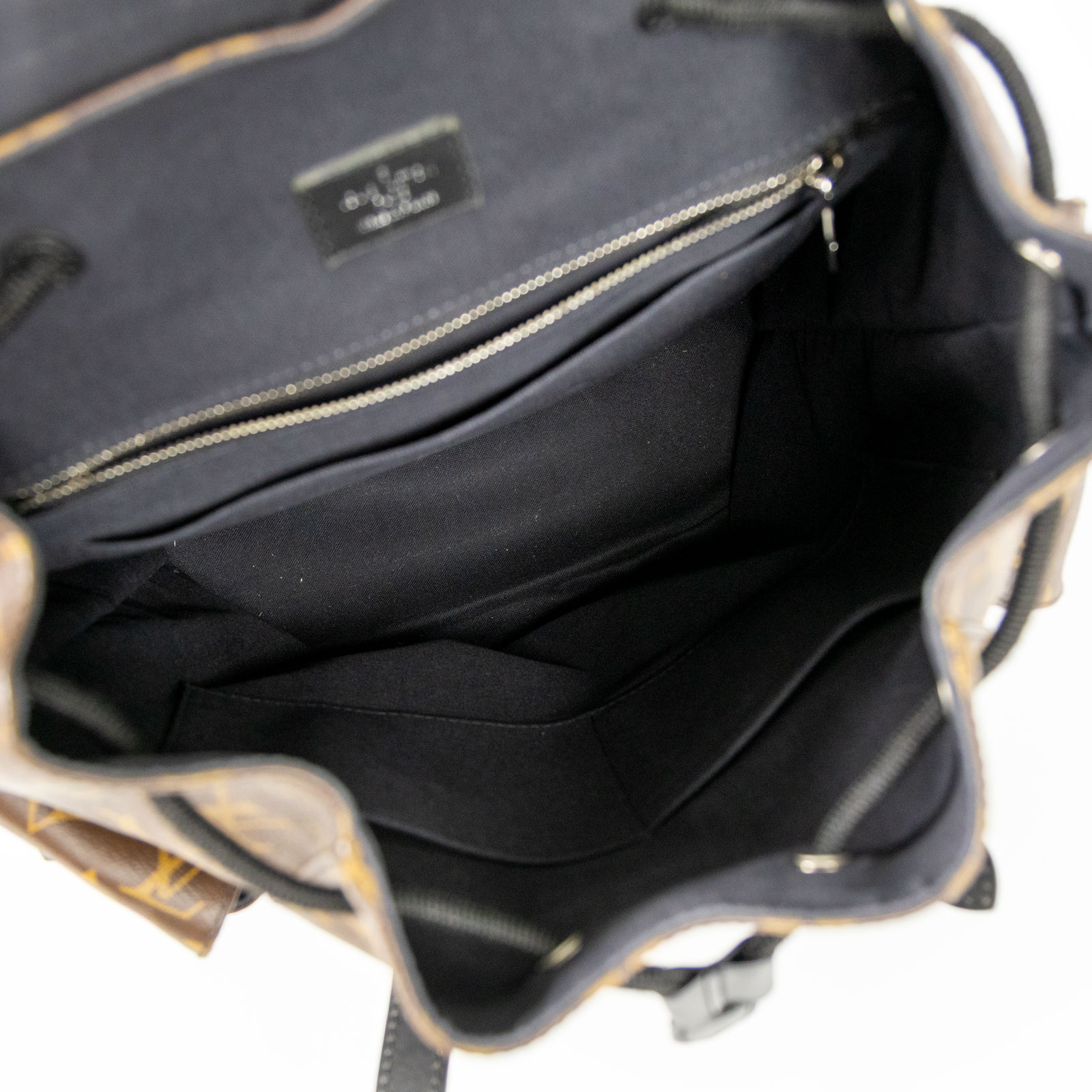 路易威登 LOUIS VUITTON Christopher MM 後背包 經典帆布 M43735 ☆原花CHRISTOPHER後背包 原廠盒子/防塵袋