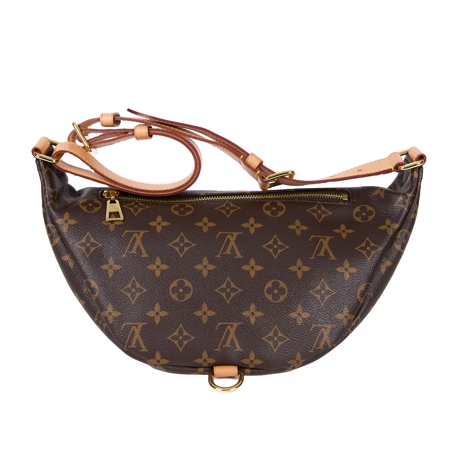 路易威登 LOUIS VUITTON Bumbag 經典帆布 腰包 斜跨包 M43644 原花腰包 原廠盒子/防塵袋