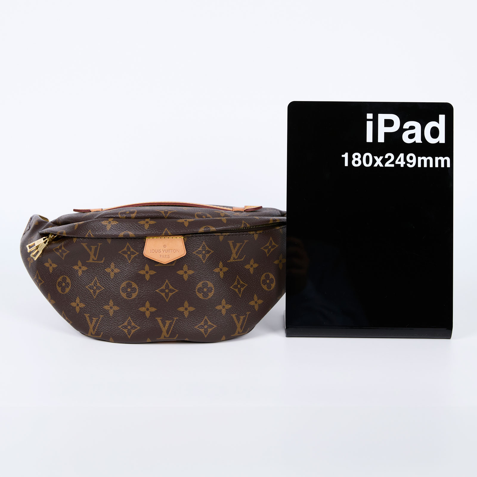 路易威登 LOUIS VUITTON Bumbag 經典帆布 腰包 斜跨包 M43644 原花腰包 原廠盒子/防塵袋