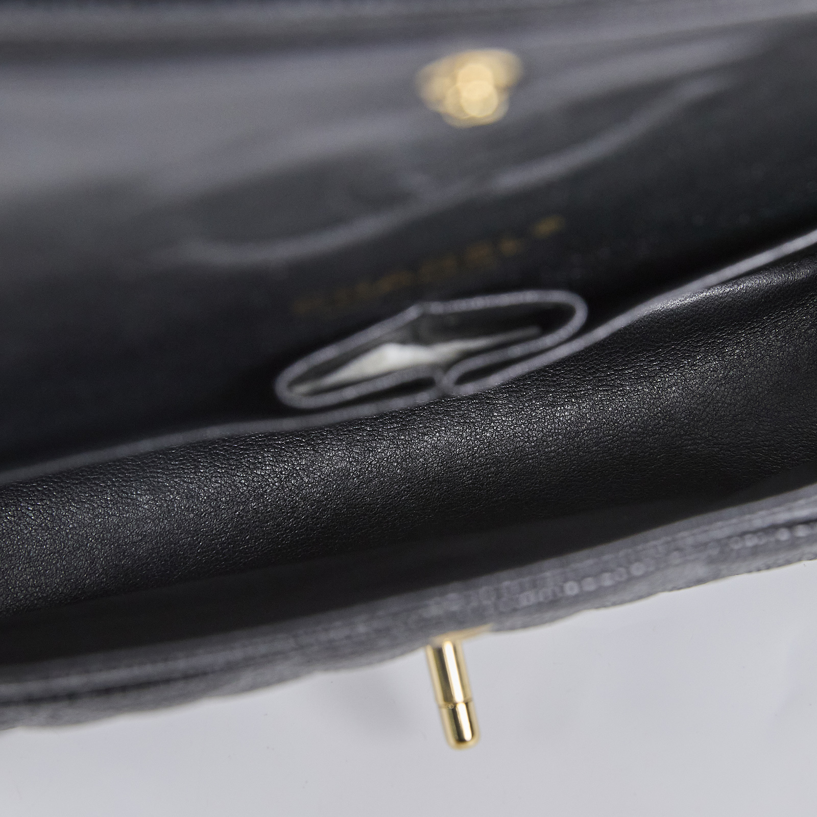 香奈兒 CHANEL CF 經典 11.12 口蓋包 A01112 11開黑金荔枝COCO25 原廠盒子/防塵袋/保證卡