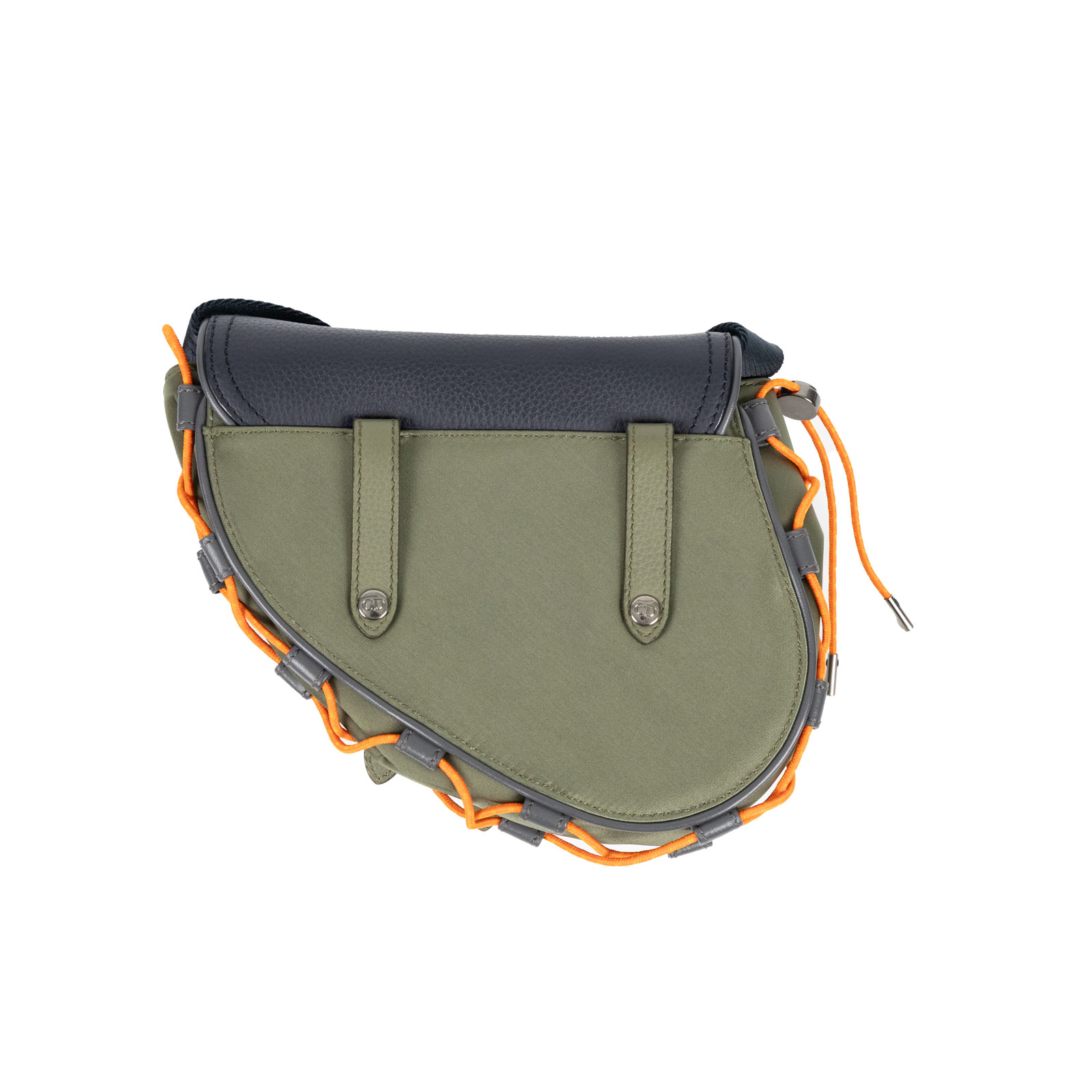 迪奧 CHRISTIAN DIOR Saddle Sacai 聯名 膠囊系列 馬鞍包 1ADCA374US 墨綠SADDLE SACAI肩背包 無附屬品