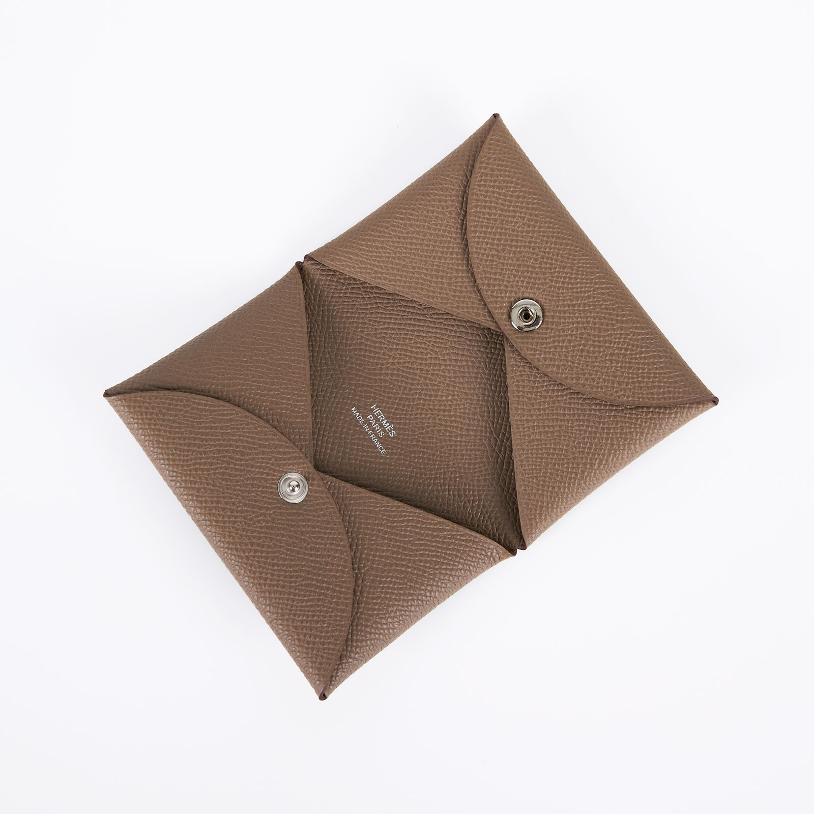 愛馬仕 Hermès Calvi 卡包 CAL W 大象CALVI 原廠盒子