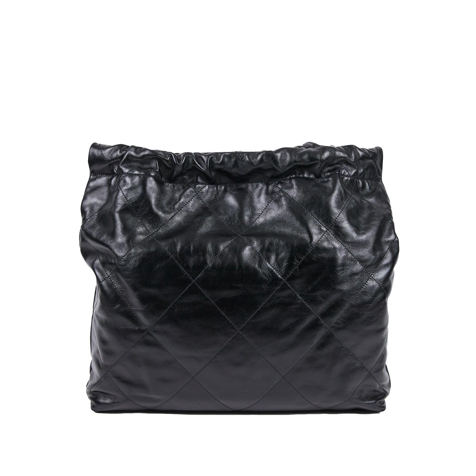 香奈兒 CHANEL 22 中型 束口包 AS3261 晶片款 黑22包 中號 原廠盒子/防塵袋/內袋/台灣購買證明影本