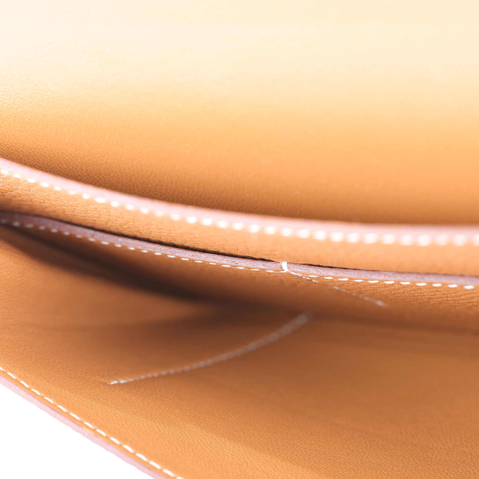 愛馬仕 Hermès Dogon Wallet 錢包 長夾 DOGONW W刻 金棕DOGON　DUO 防塵袋/購買證明影本
