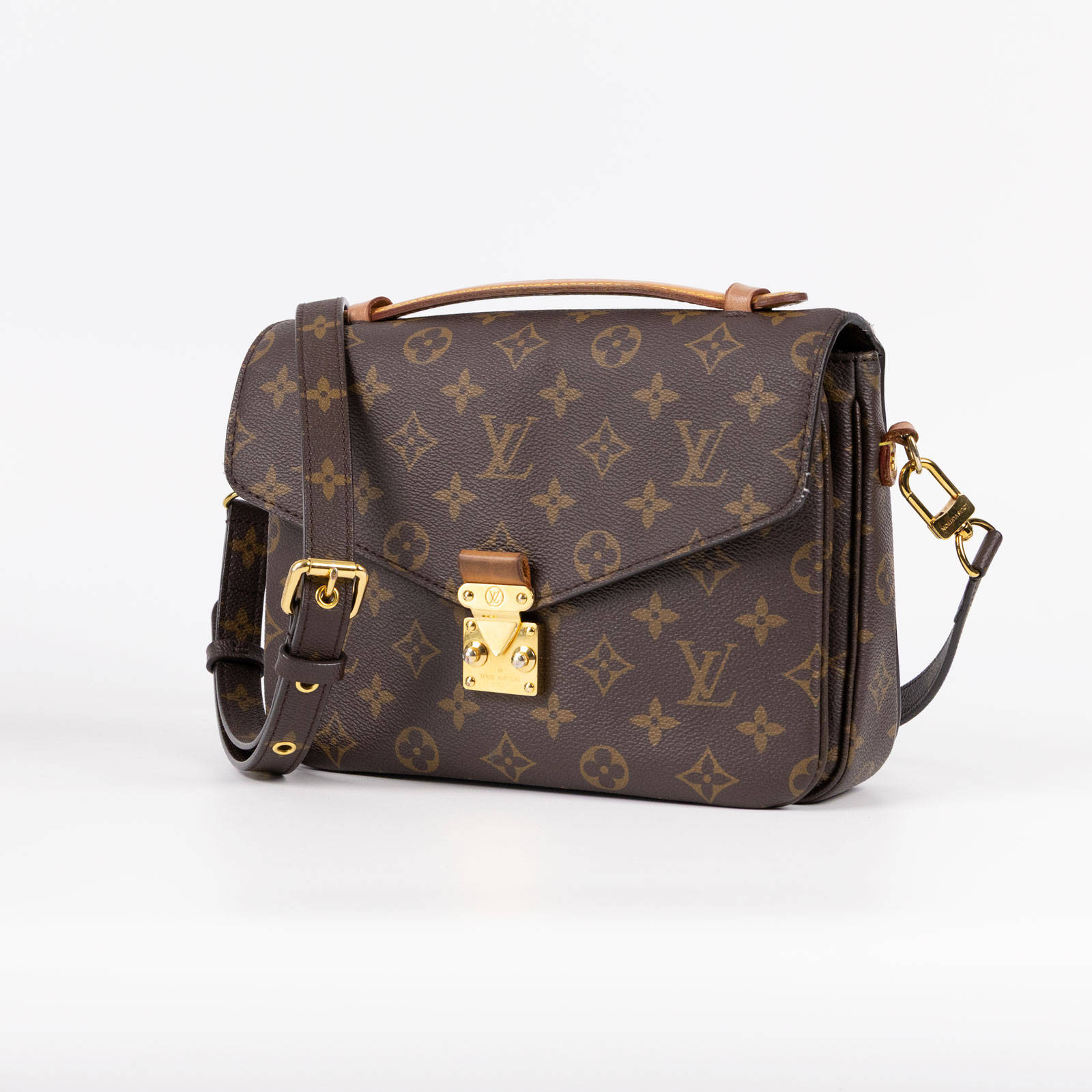 路易威登 LOUIS VUITTON Metis 經典帆布 手提 斜背 郵差包 M40780 原花郵差包 背帶