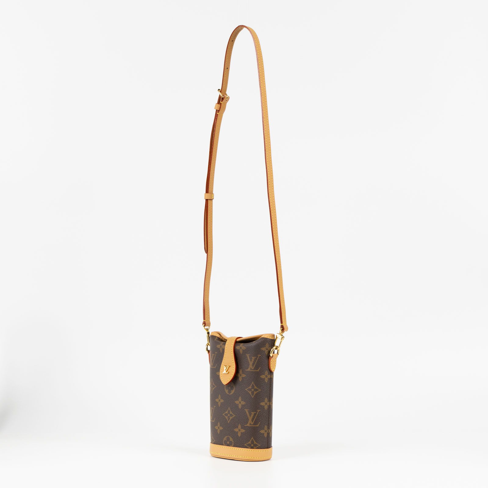 路易威登 LOUIS VUITTON Fold Me Pouch 隨身包 薯條包 M80874 晶片款 原花薯條包Fold Me Pouch 防塵袋