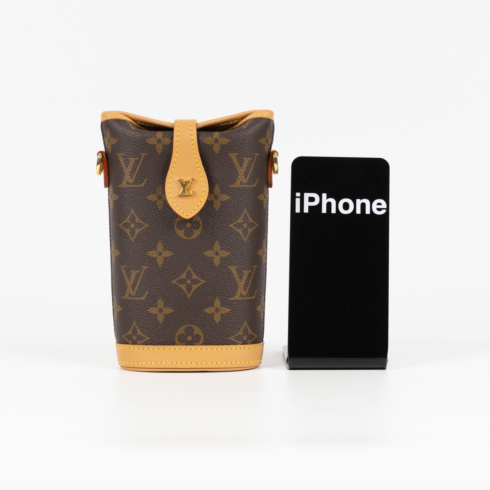 路易威登 LOUIS VUITTON Fold Me Pouch 隨身包 薯條包 M80874 晶片款 原花薯條包Fold Me Pouch 防塵袋
