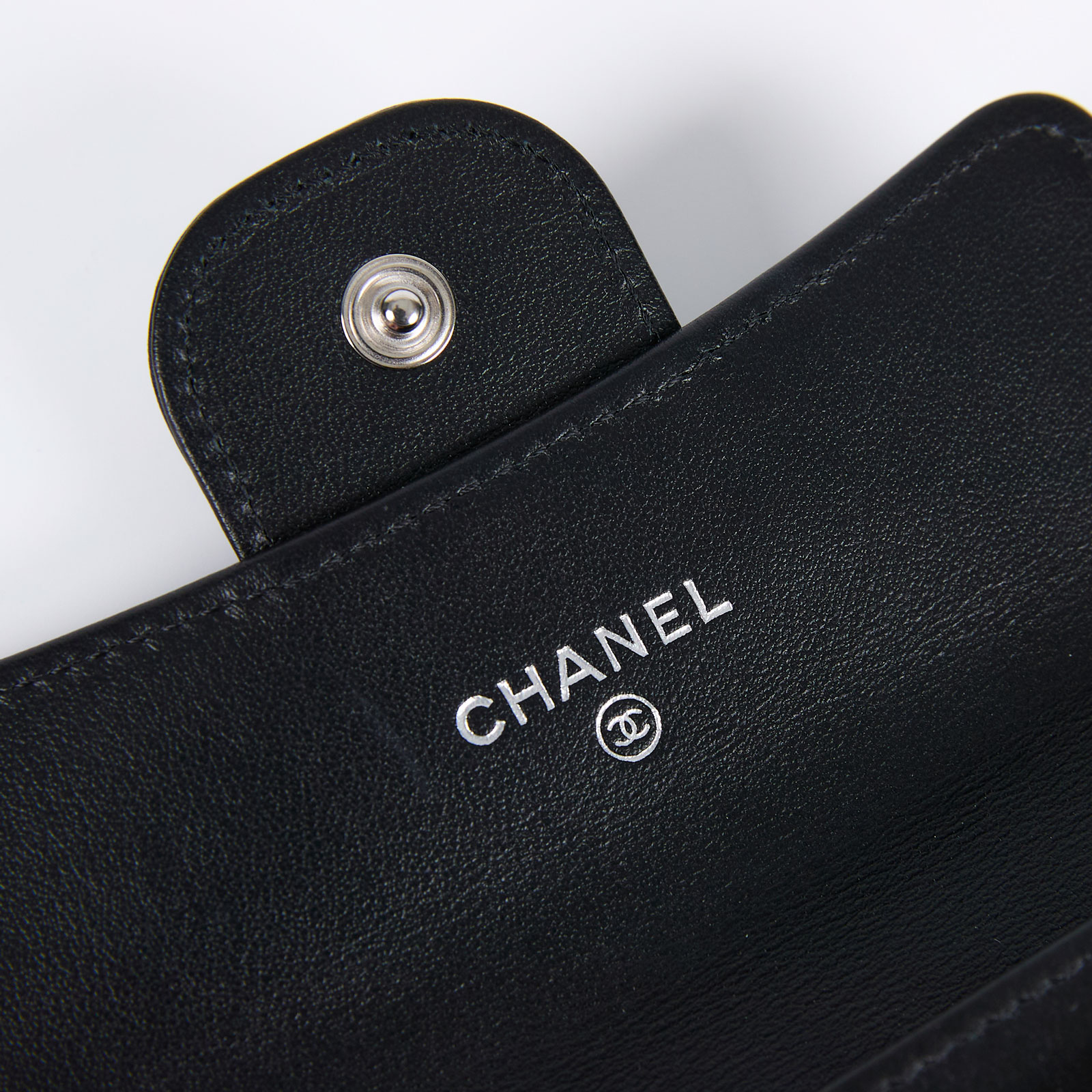 香奈兒 CHANEL 2.55 SO BLACK 卡包  28開SO BLACK 2.55卡包 原廠盒子/保證卡