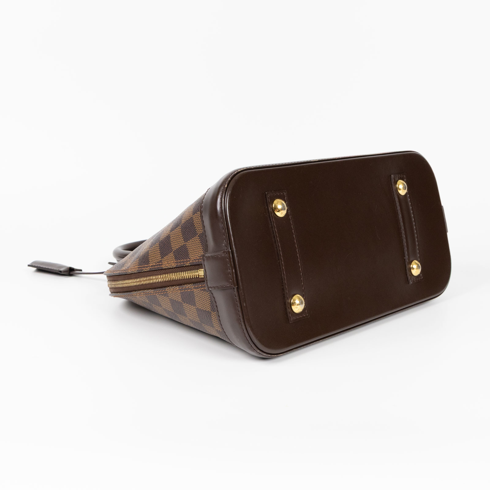 路易威登 LOUIS VUITTON Alma PM 棕棋盤 可斜背 貝殼包  N53151 棋盤格ALMA PM 防塵袋
