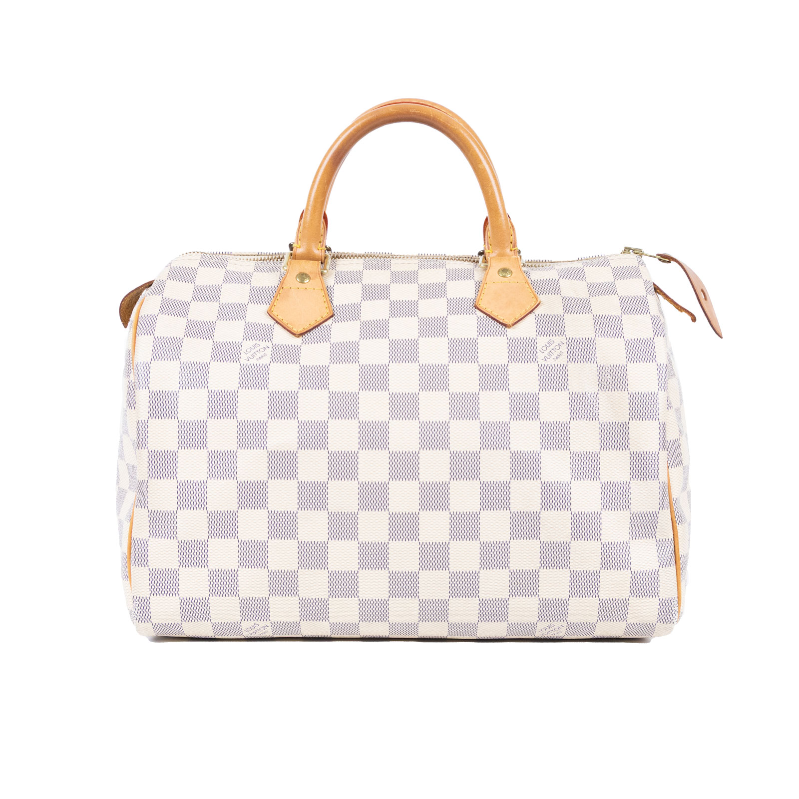 路易威登 LOUIS VUITTON Speedy 30白棋盤 手提波士頓包 N41370 白棋盤格SPEEDY30 防塵袋