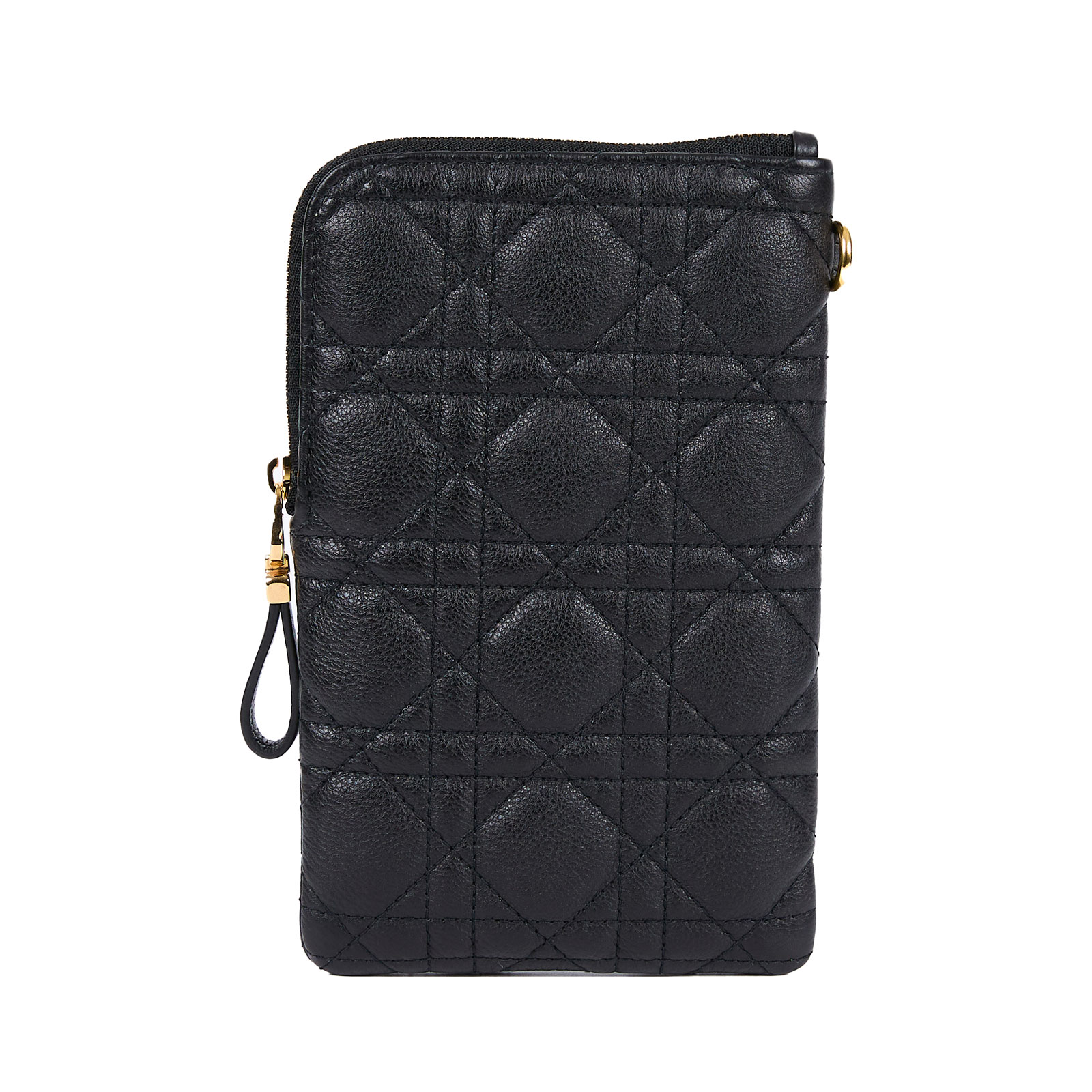 迪奧 CHRISTIAN DIOR Caro 手機包 S5036UWHC 黑金CARO組合手機包 防塵袋/原廠盒子